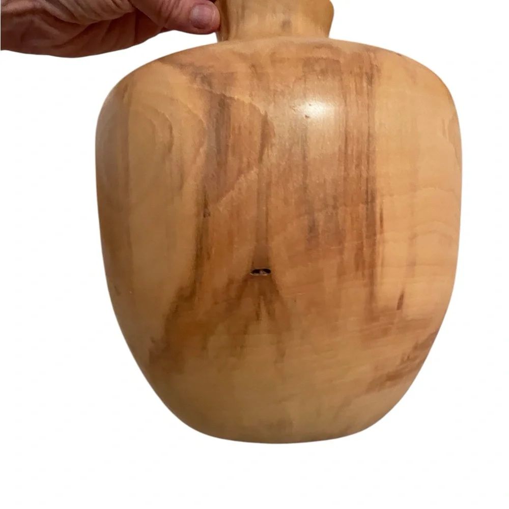 Vintage Colorado Aspen Elegant Wooden Vase